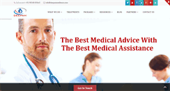 Desktop Screenshot of deepammeditours.com
